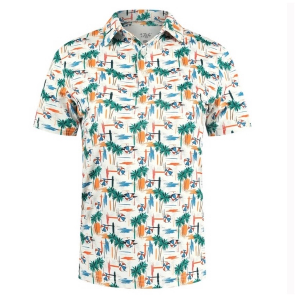 1764 GOLF • Beachin’ 80’s Polo Signature Shirt